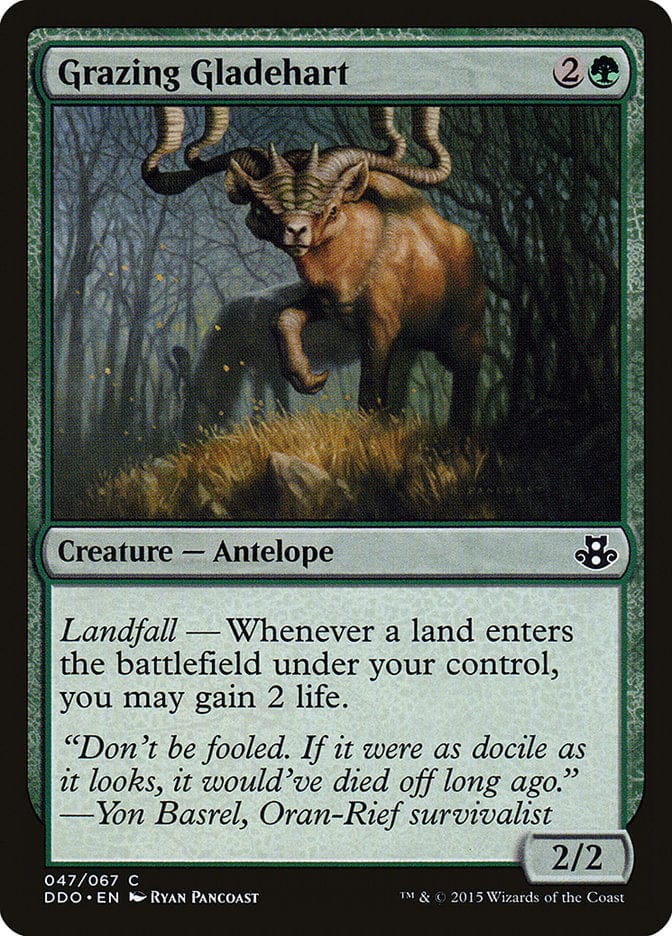 Grazing Gladehart [Duel Decks: Elspeth vs. Kiora] Magic: The Gathering