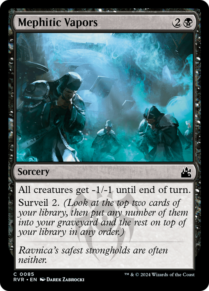 Mephitic Vapors [Ravnica Remastered] Magic: The Gathering
