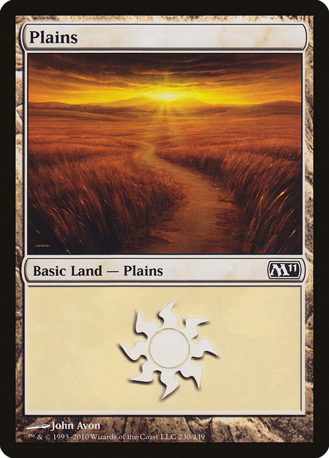 Plains (230) [Magic 2011] Magic: The Gathering