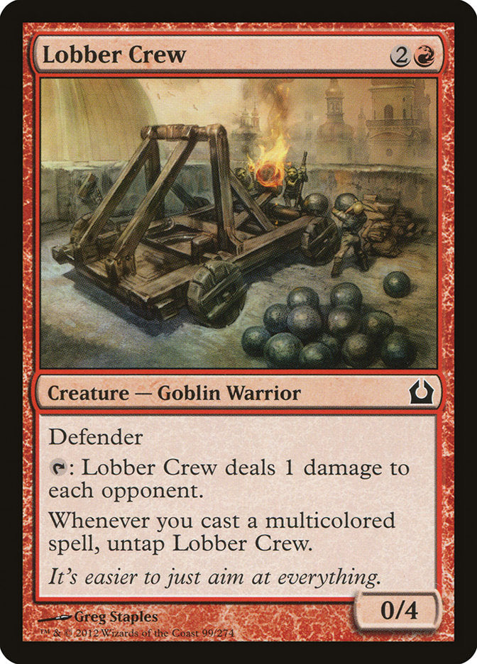 Lobber Crew [Return to Ravnica] Magic: The Gathering
