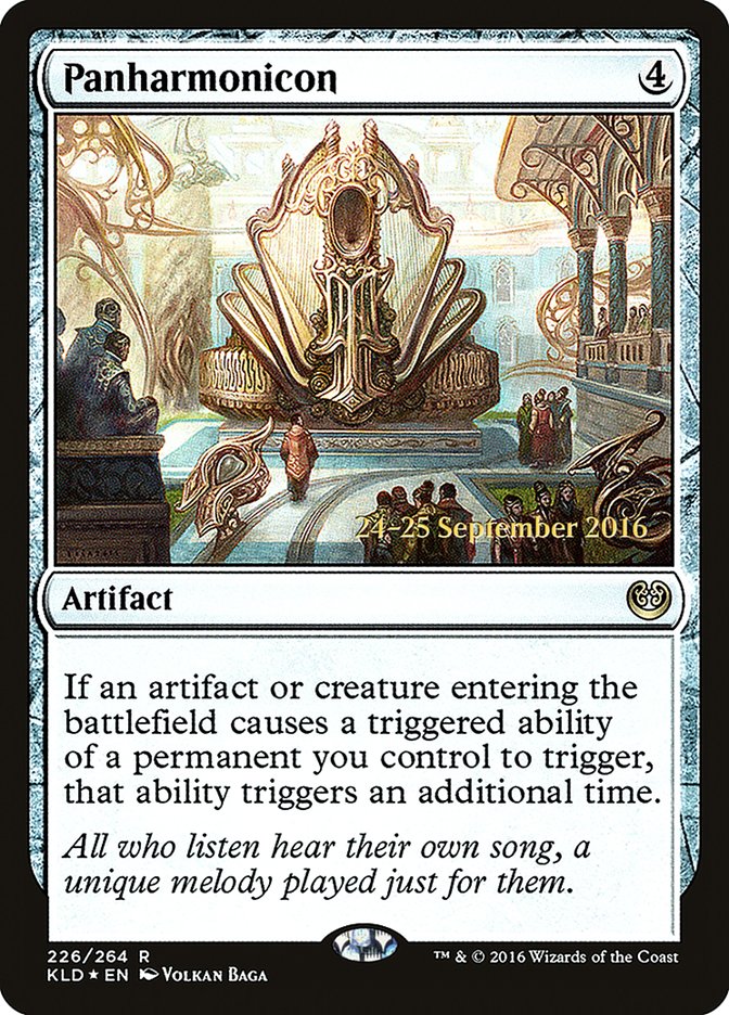 Panharmonicon [Kaladesh Prerelease Promos] Magic: The Gathering