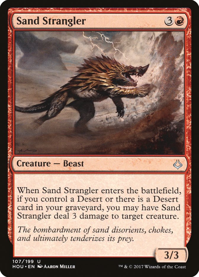 Sand Strangler [Hour of Devastation] Magic: The Gathering