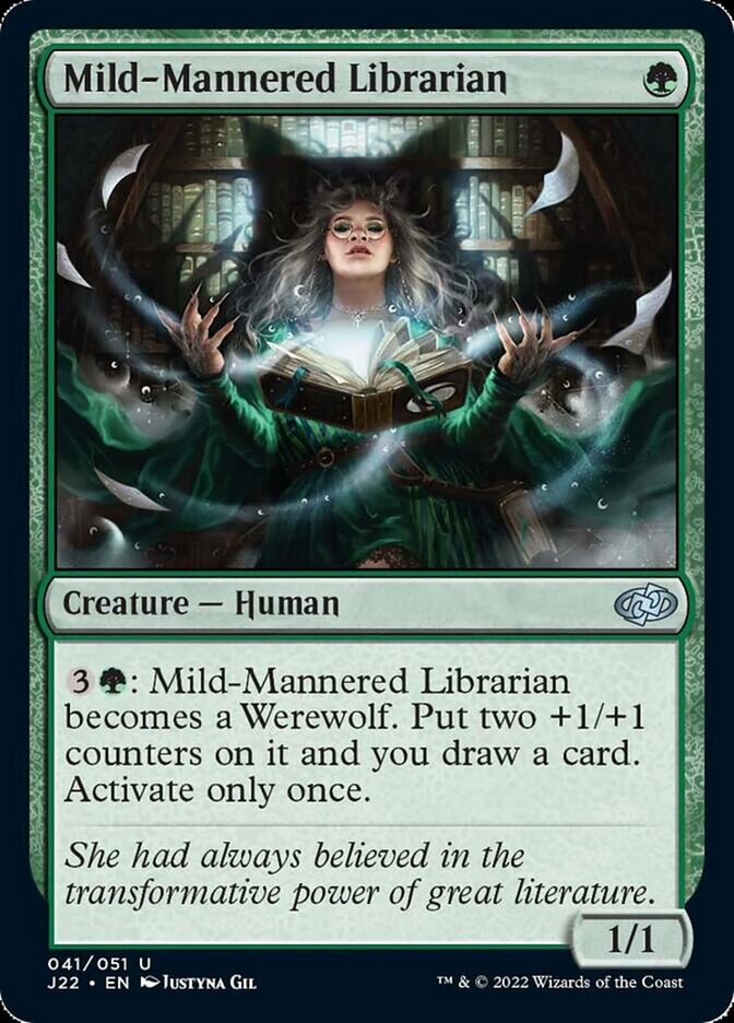 Mild-Mannered Librarian [Jumpstart 2022] Magic: The Gathering