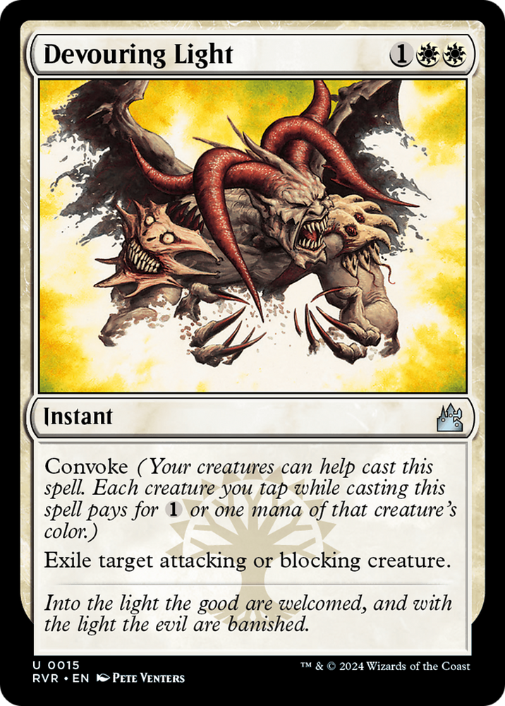 Devouring Light [Ravnica Remastered] Magic: The Gathering