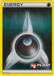 Darkness Energy (2011 Play Pokemon Promo) [League & Championship Cards] Pokémon