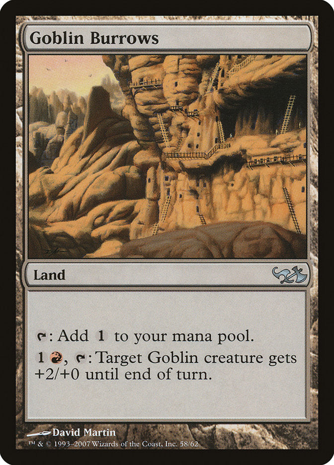 Goblin Burrows [Duel Decks: Elves vs. Goblins] Magic: The Gathering