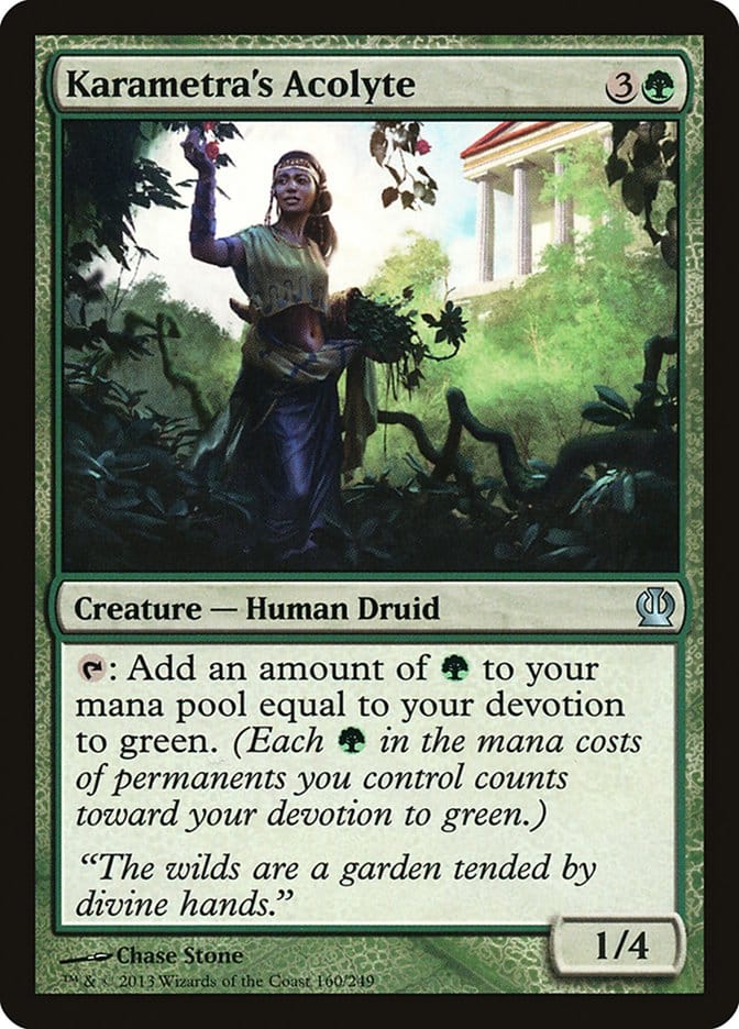 Karametra's Acolyte [Theros] Magic: The Gathering