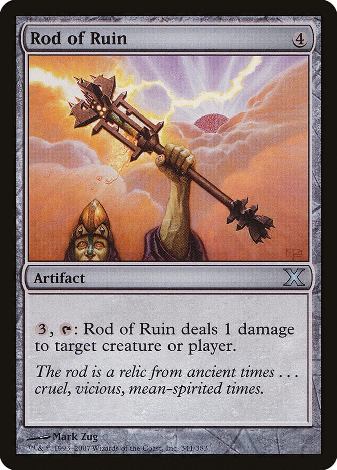 Rod of Ruin [Tenth Edition] Magic: The Gathering