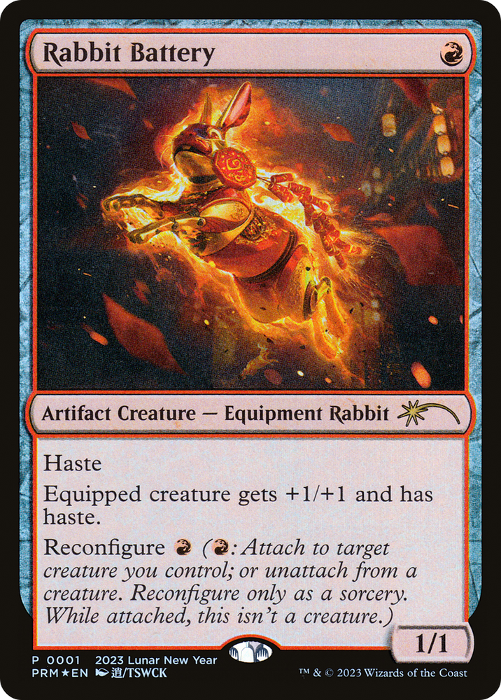 Rabbit Battery [Year of the Rabbit 2023] Magic: The Gathering