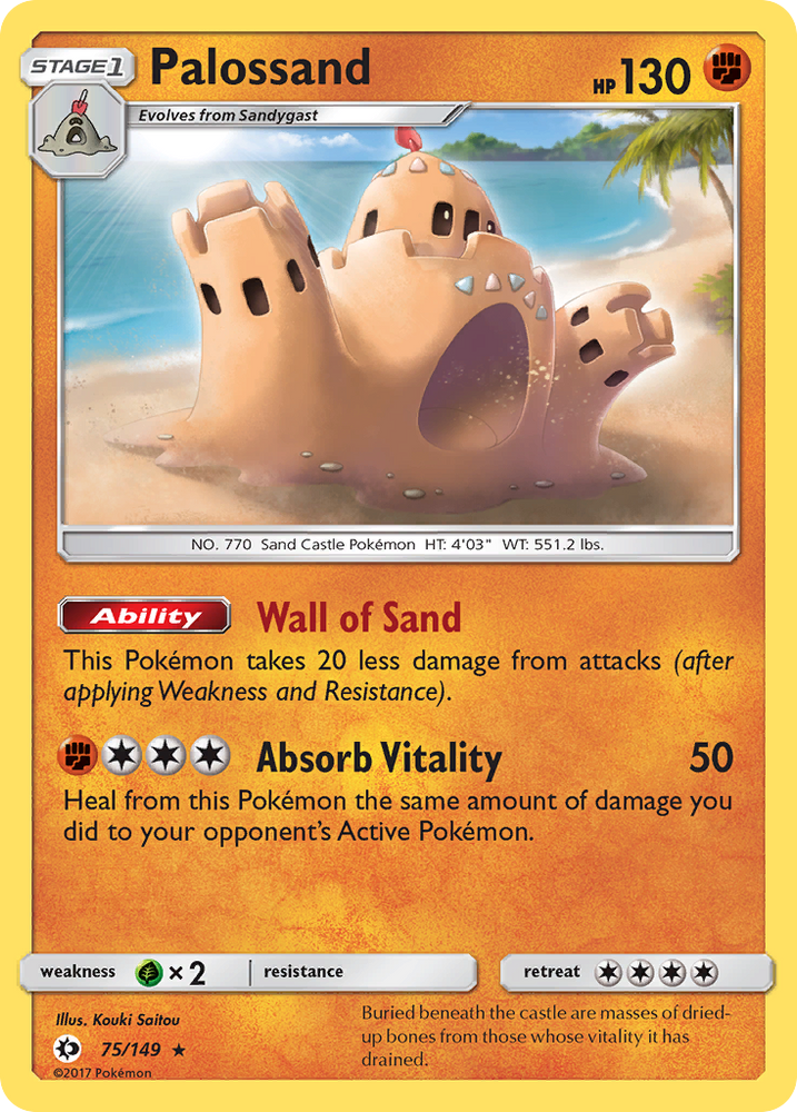 Palossand (75/149) [Sun & Moon: Base Set] Pokémon