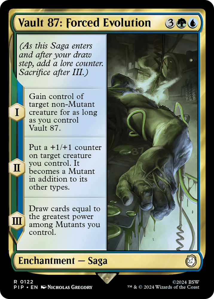 Vault 87: Forced Evolution [Fallout] Magic: The Gathering