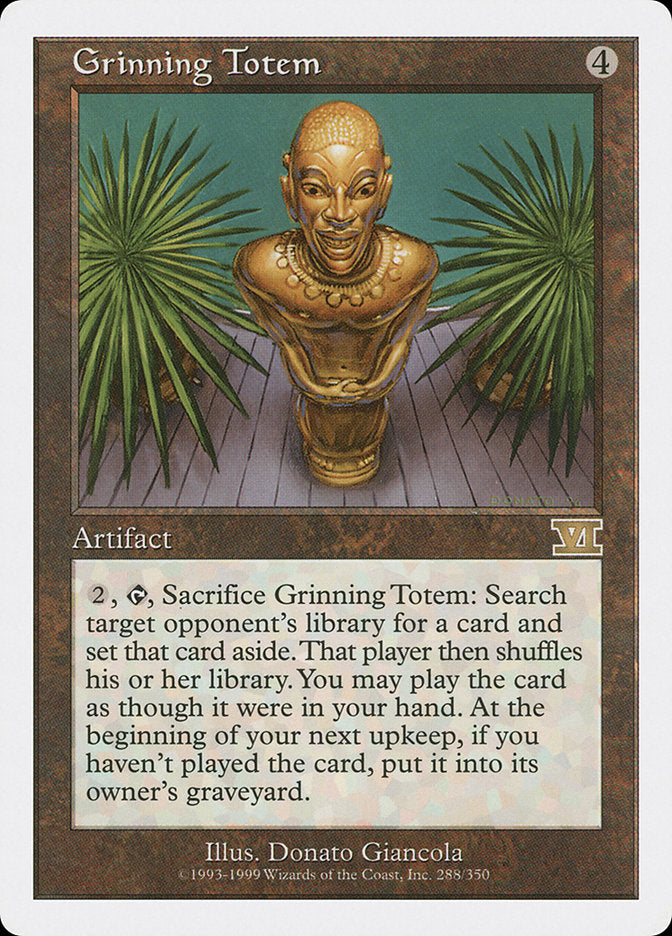 Grinning Totem [Classic Sixth Edition] Magic: The Gathering