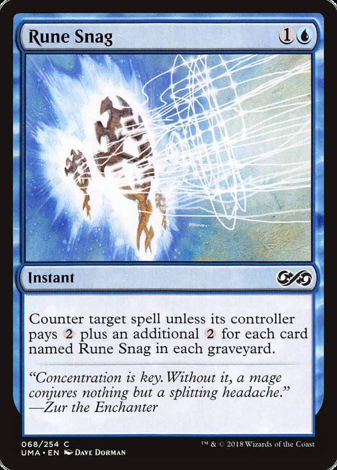 Rune Snag [Ultimate Masters] Magic: The Gathering