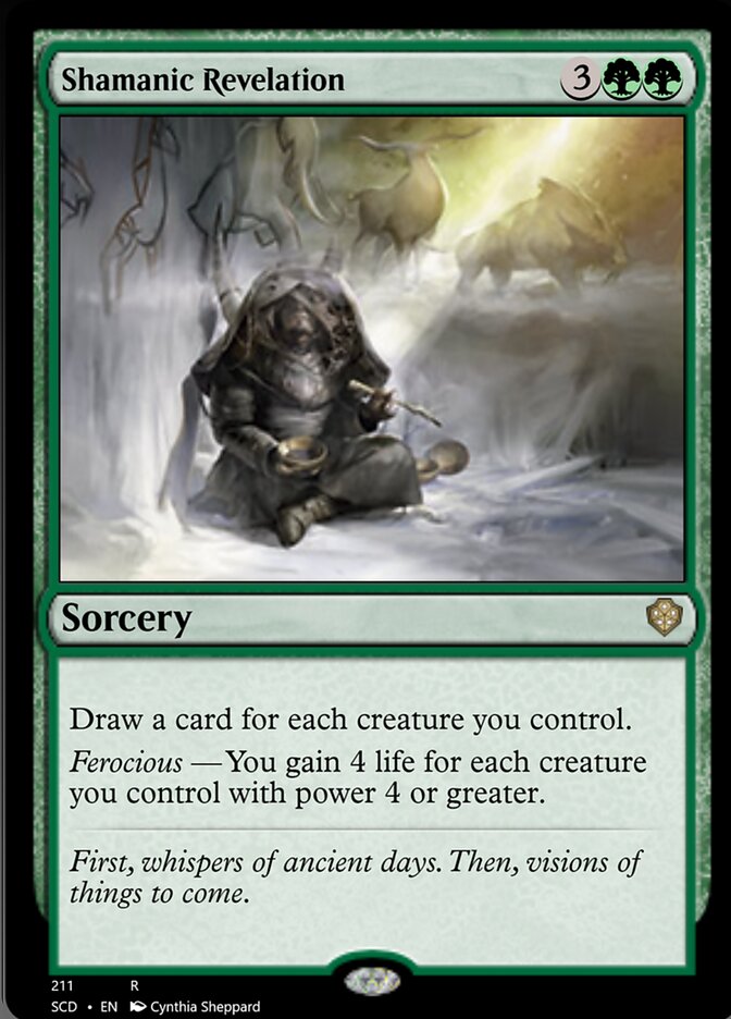 Shamanic Revelation [Starter Commander Decks] Magic: The Gathering