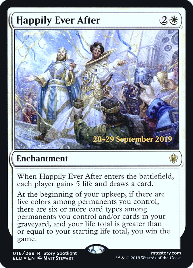 Happily Ever After [Throne of Eldraine Prerelease Promos] Magic: The Gathering