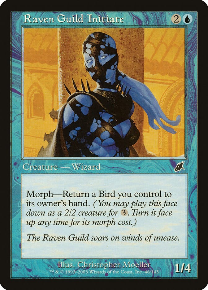 Raven Guild Initiate [Scourge] Magic: The Gathering