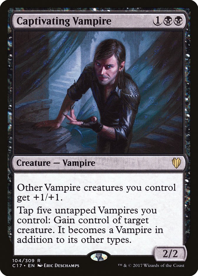 Captivating Vampire [Commander 2017] Magic: The Gathering