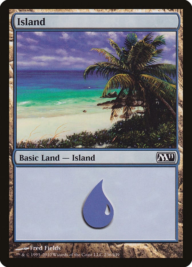 Island (236) [Magic 2011] Magic: The Gathering