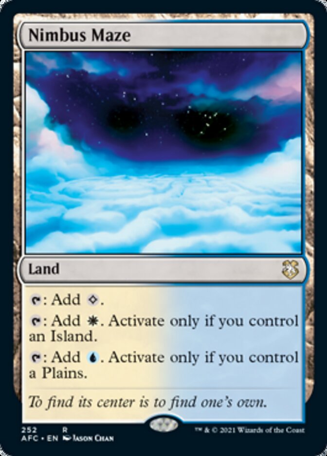 Nimbus Maze [Dungeons & Dragons: Adventures in the Forgotten Realms Commander] Magic: The Gathering