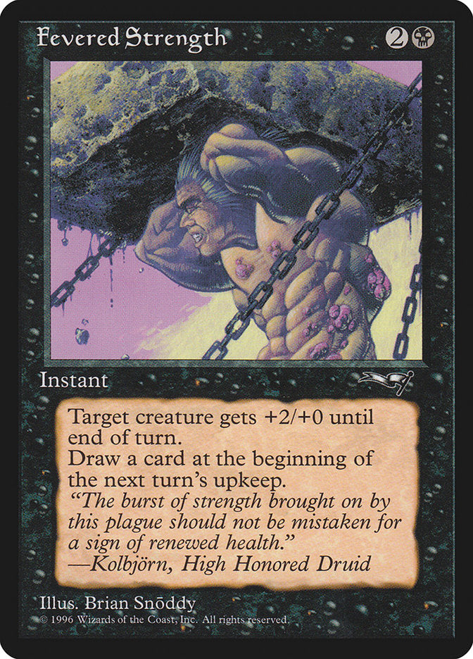 Fevered Strength (Lifting) [Alliances] Magic: The Gathering