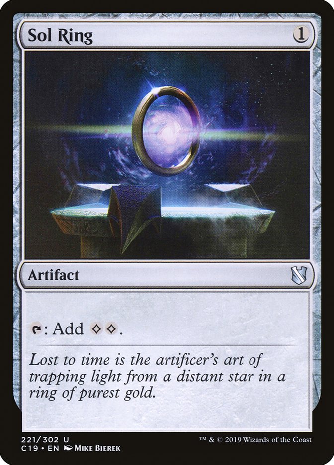 Sol Ring [Commander 2019] Magic: The Gathering