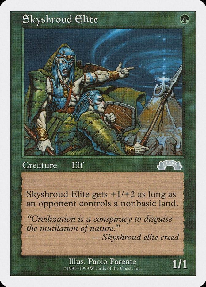 Skyshroud Elite [Battle Royale] Magic: The Gathering
