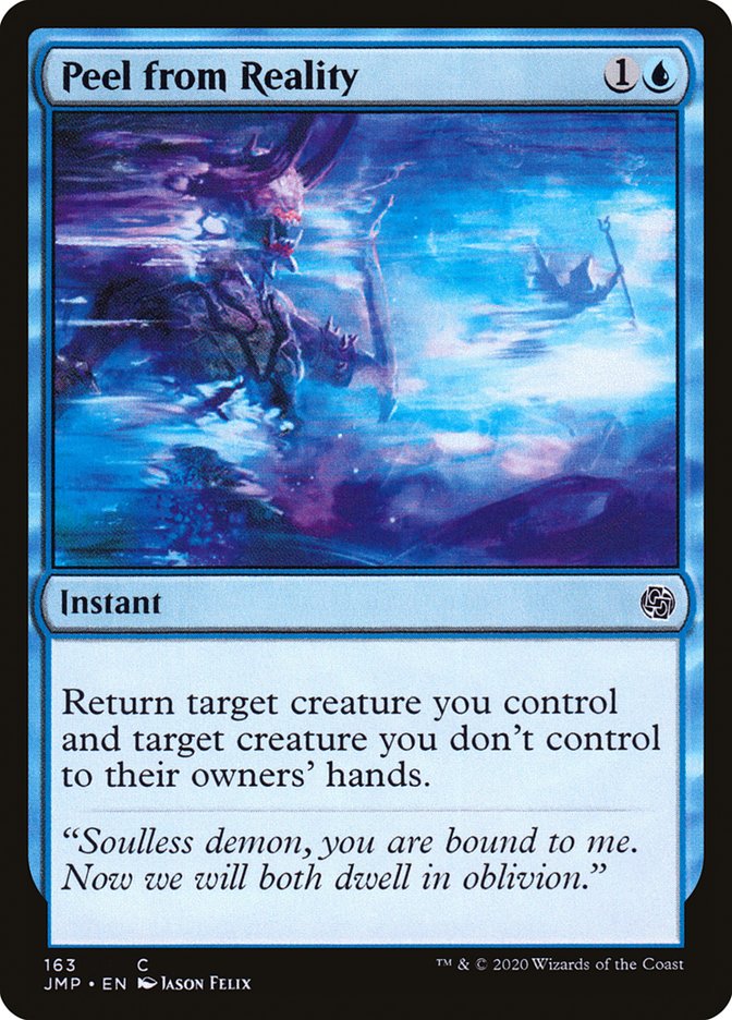 Peel from Reality [Jumpstart] Magic: The Gathering