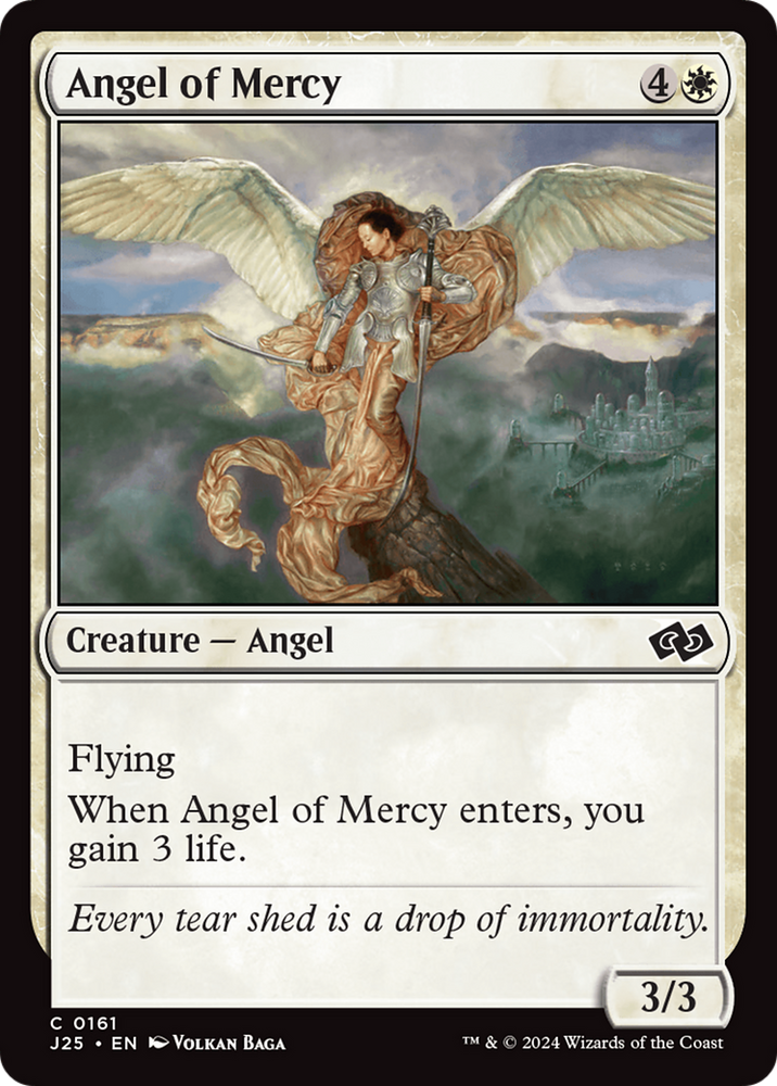 Angel of Mercy [Foundations Jumpstart] Magic: The Gathering