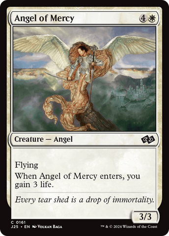Angel of Mercy [Foundations Jumpstart] Magic: The Gathering