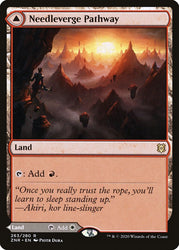 Needleverge Pathway // Pillarverge Pathway [Zendikar Rising] Magic: The Gathering