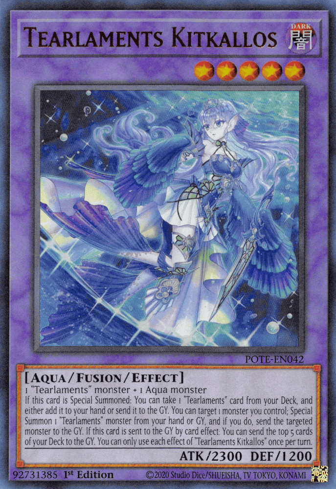 Tearlaments Kitkallos [POTE-EN042] Ultra Rare - Yugioh Cards For Your TCG Needs!
