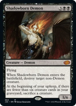 Shadowborn Demon [Jumpstart 2022] Magic: The Gathering