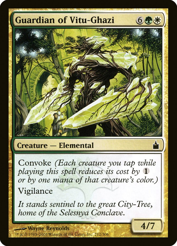 Guardian of Vitu-Ghazi [Ravnica: City of Guilds] Magic: The Gathering