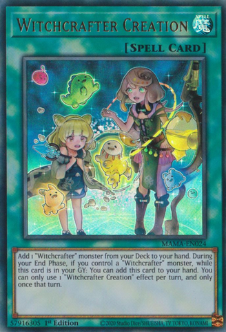 Witchcrafter Creation [MAMA-EN024] Ultra Rare - Yugioh Cards For Your TCG Needs!