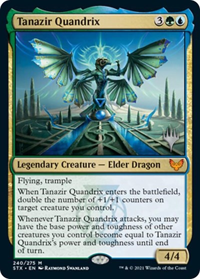 Tanazir Quandrix (Promo Pack) [Strixhaven: School of Mages Promos] Magic: The Gathering