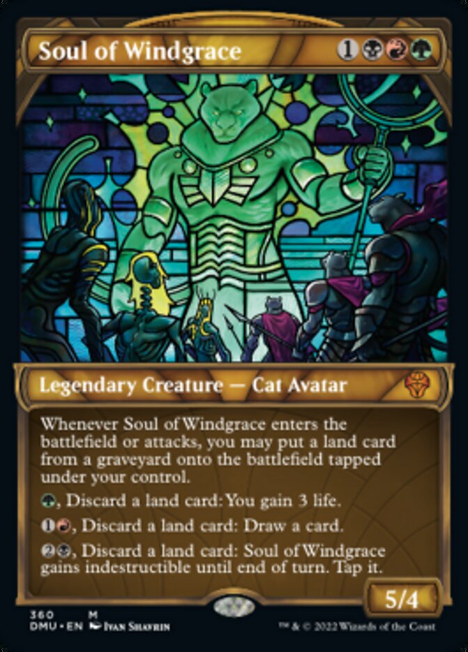 Soul of Windgrace (Showcase Textured) [Dominaria United] Magic: The Gathering