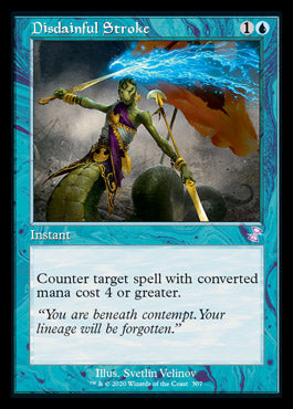 Disdainful Stroke (Timeshifted) [Time Spiral Remastered] Magic: The Gathering