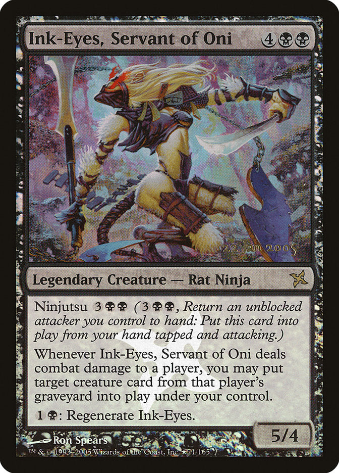 Ink-Eyes, Servant of Oni [Betrayers of Kamigawa Promos] Magic: The Gathering