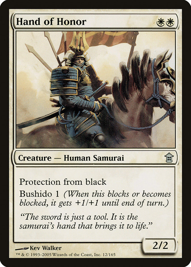Hand of Honor [Saviors of Kamigawa] Magic: The Gathering