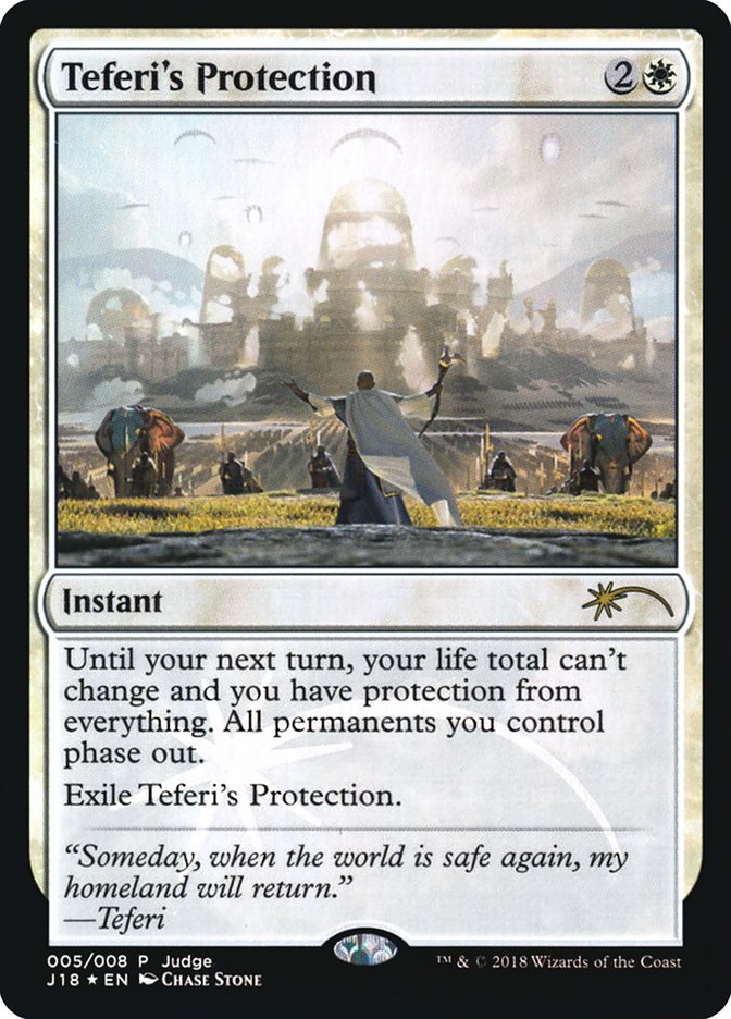 Teferi's Protection [Judge Gift Cards 2018] Magic: The Gathering
