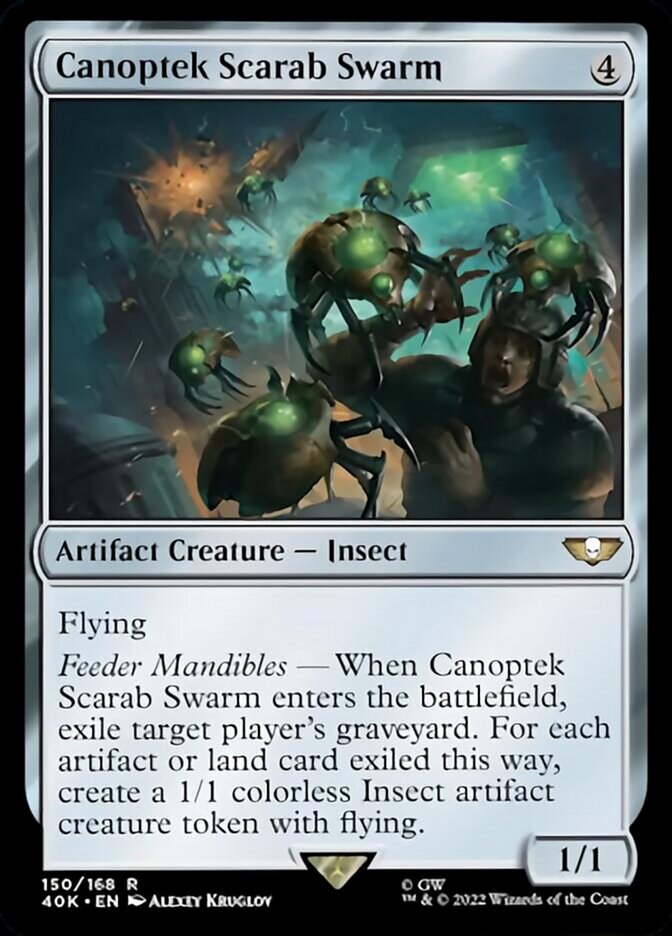 Canoptek Scarab Swarm [Warhammer 40,000] Magic: The Gathering