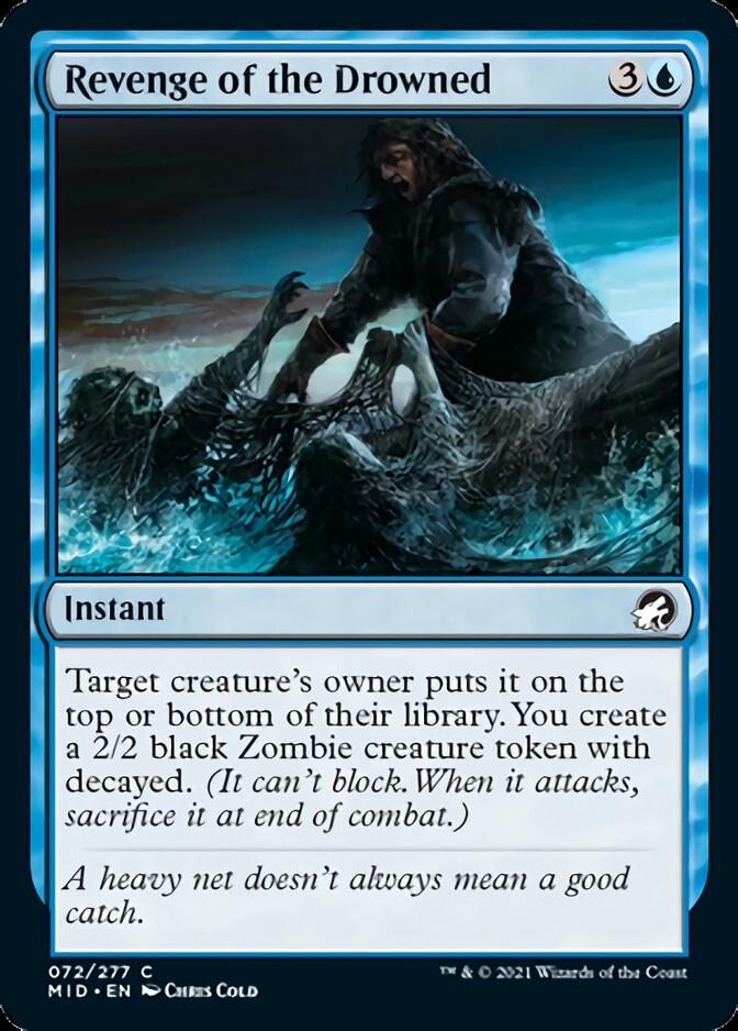 Revenge of the Drowned [Innistrad: Midnight Hunt] Magic: The Gathering