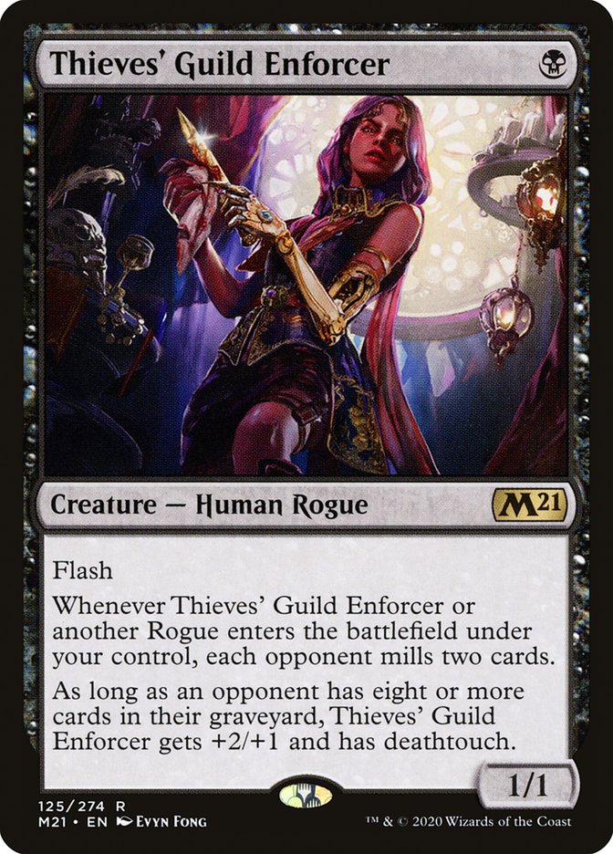 Thieves' Guild Enforcer [Core Set 2021] Magic: The Gathering