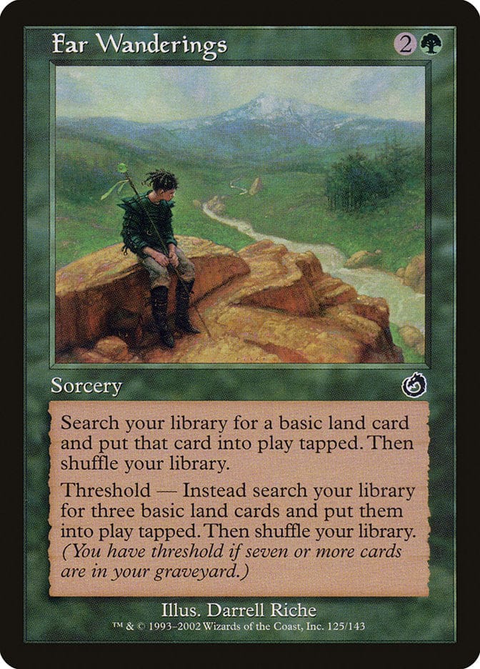 Far Wanderings [Torment] Magic: The Gathering
