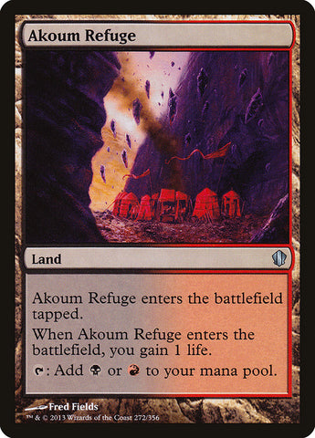 Akoum Refuge [Commander 2013] Magic: The Gathering