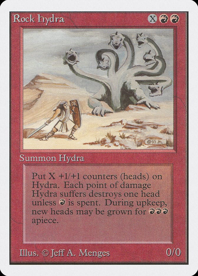 Rock Hydra [Unlimited Edition] Magic: The Gathering