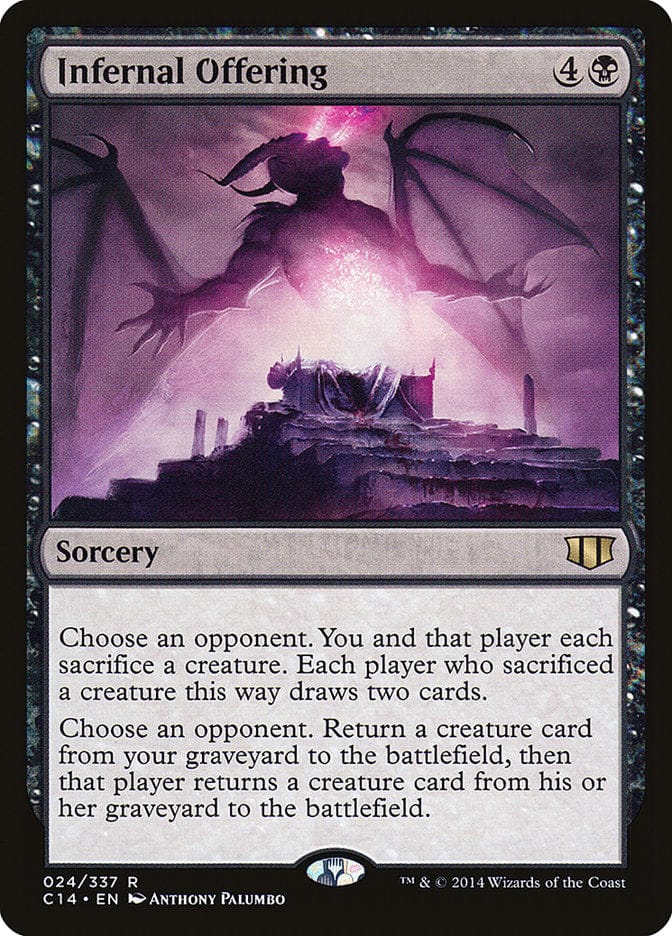 Infernal Offering [Commander 2014] Magic: The Gathering
