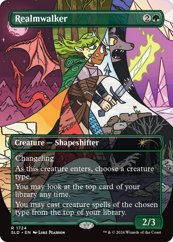 Realmwalker (Rainbow Foil) [Secret Lair Drop Series] Magic: The Gathering