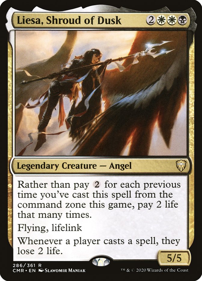 Liesa, Shroud of Dusk [Commander Legends] Magic: The Gathering