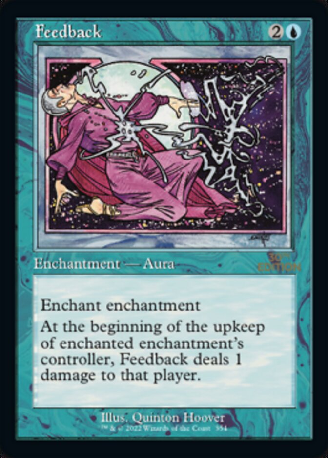 Feedback (Retro) [30th Anniversary Edition] Magic: The Gathering